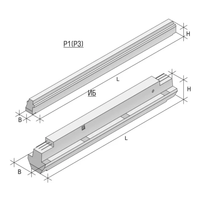 Ригель железобетонный 2Р 6.2.23-4 С